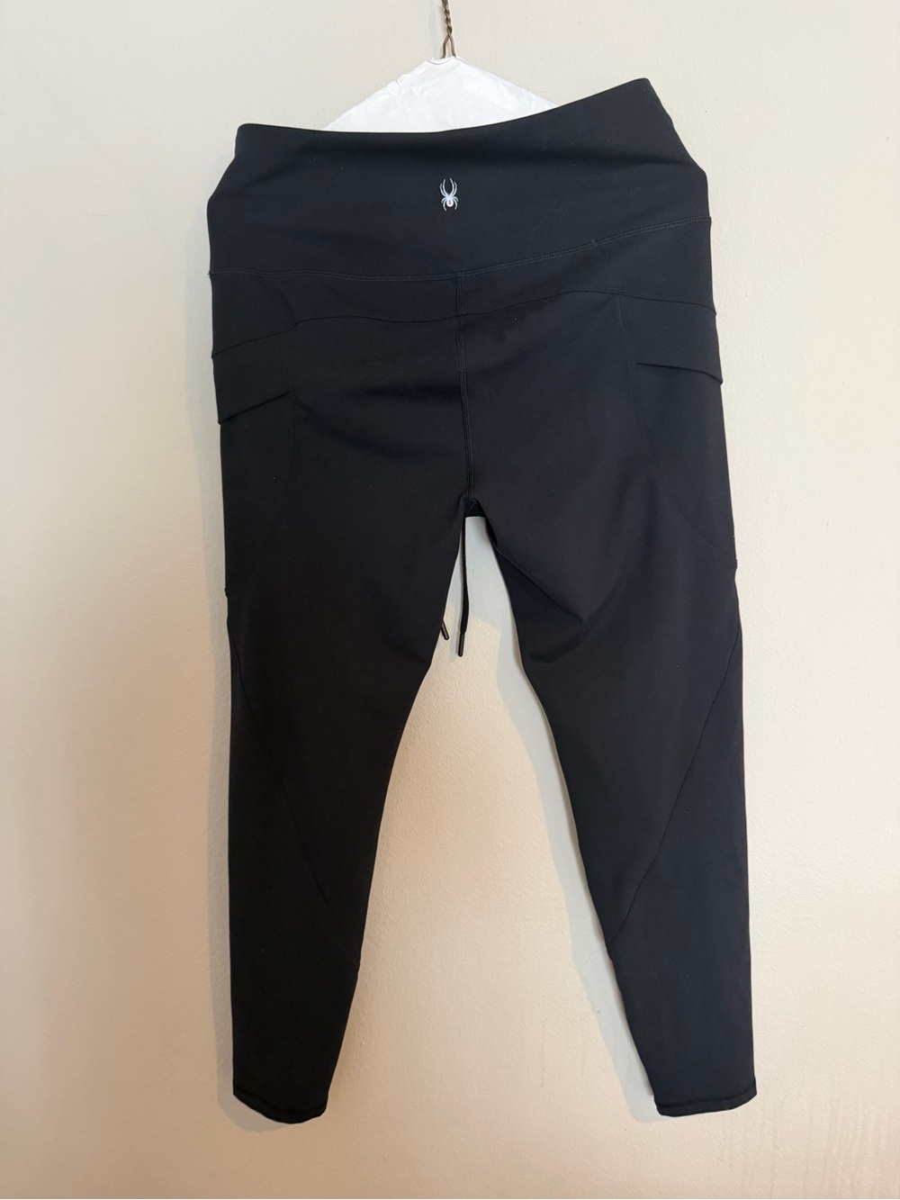 Spyder Black Women's Performance Leggings with Side Pockets